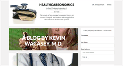 Desktop Screenshot of healthcareonomics.com